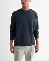 Cotton Terry Fleece Crew Neck Sweatshirt Men's