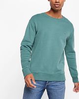 Relaxed Fleece Logo Crew Neck Sweatshirt