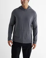 Perfect Pima Cotton Hoodie Gray Men's L Tall