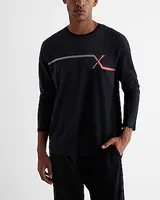 Extended X Logo Graphic Long Sleeve T-Shirt Men's L