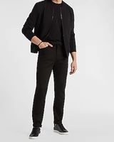 Athletic Slim Black Rinse Hyper Stretch Jeans