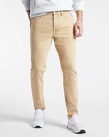 Athletic Skinny Tan Hyper Stretch Jeans