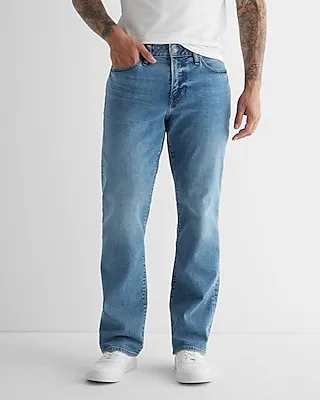 Bootcut Light Wash Stretch Jeans