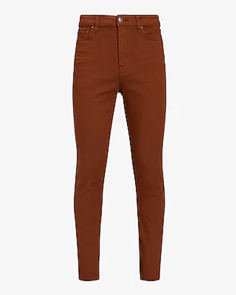 Skinny Brown Hyper Stretch Jeans