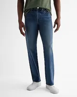 Straight Dark Wash Stretch Jeans