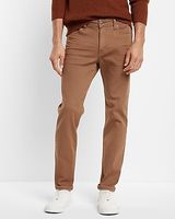 Slim Brown Hyper Stretch Jeans