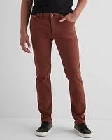 Slim Rust Brown Hyper Stretch Jeans