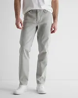Big & Tall Slim Straight Light Gray Hyper Stretch Jeans