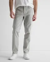 Slim Straight Light Gray Hyper Stretch Jeans