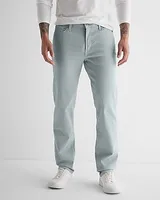 Slim Straight Light Blue Hyper Stretch Jeans, Men's Size:W36 L30