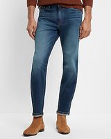 Slim Straight Dark Wash Stretch Jeans