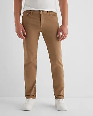 Slim Tan Hyper Stretch Jeans, Men's Size:W30 L34