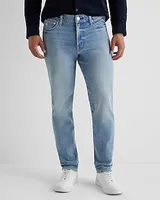 Slim Light Wash Stretch Jeans