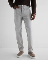 Athletic Slim Light Gray Hyper Stretch Jeans