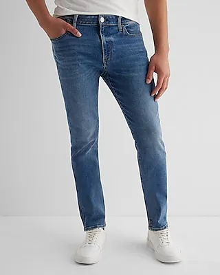 Slim Medium Wash Hyper Stretch Jeans