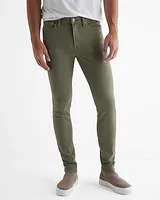 Super Skinny Green Hyper Stretch Jeans