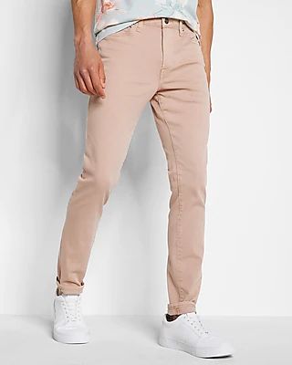 Skinny Blush Hyper Stretch Jeans, Men's Size:W31 L30