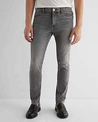 Skinny Gray 4-Way Hyper Stretch Jeans