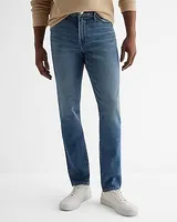 Big & Tall Skinny Medium Wash Stretch Jeans, Men's Size:W38 L34