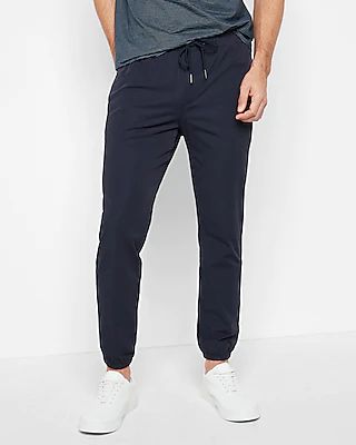 Moisture-Wicking Performance Woven Joggers Blue Men's XL