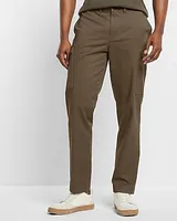 Athletic Slim Modern Chino Cargo Pant Green Men's W29 L30