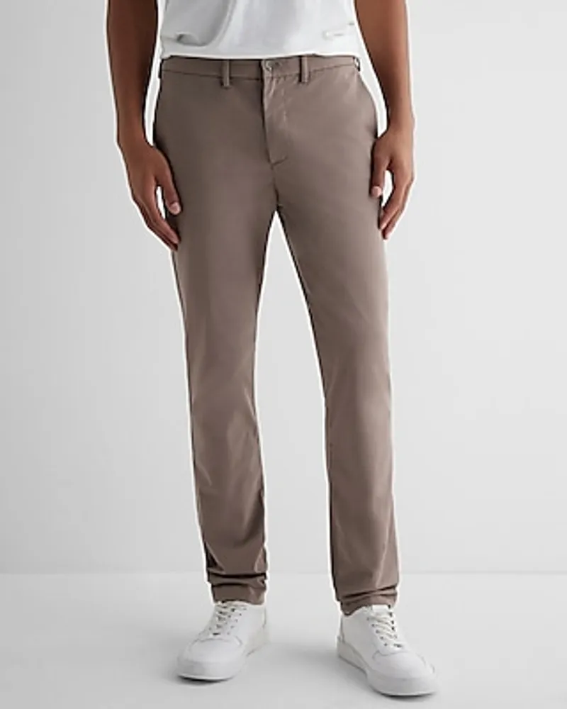 Skinny Hyper Stretch Chino Brown Men's W32 L32