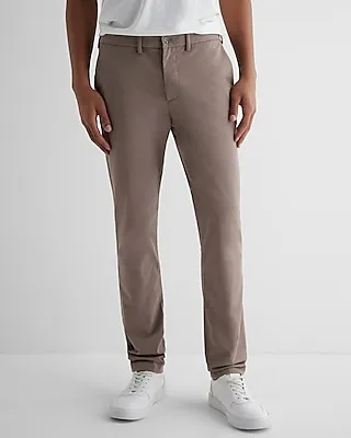 Skinny Hyper Stretch Chino Brown Men's W32 L32