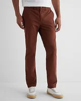 Slim Hyper Stretch Chino Brown Men's W30 L30