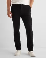 Slim Straight Hyper Stretch Chino Black Men's W34 L30