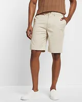 Solid 10" Hyper Stretch Chino Shorts Neutral Men's 30