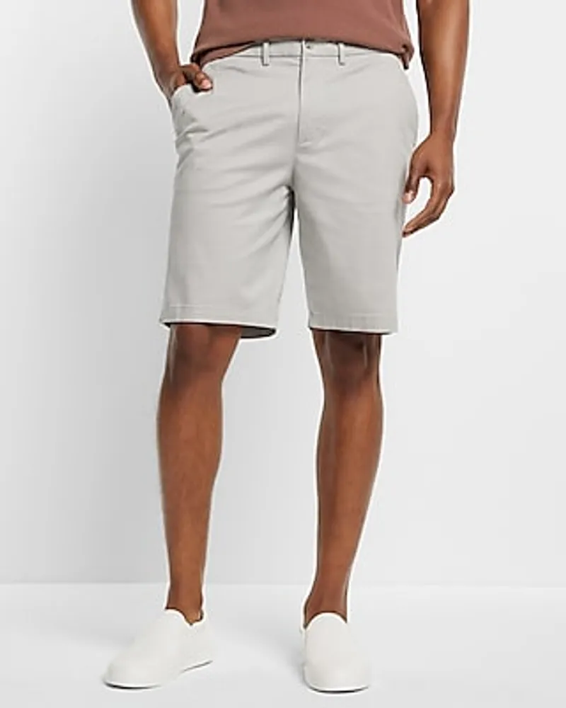 Solid 10" Hyper Stretch Chino Shorts Men's