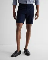 Seersucker Plaid 8" Shorts Blue Men's 38