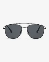 Black Navigator Sunglasses Men's Black