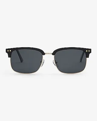 Black Browline Sunglasses