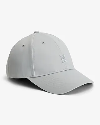 Gray Mini X Logo Baseball Hat Men's Gray