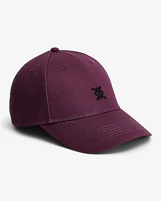 Maroon Mini X Logo Baseball Hat