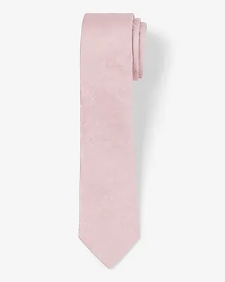 Pink Floral Jacquard Tie Men's Pink