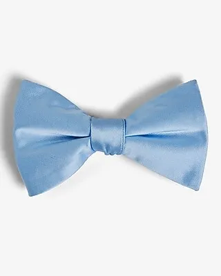 Solid Blue Bow Tie