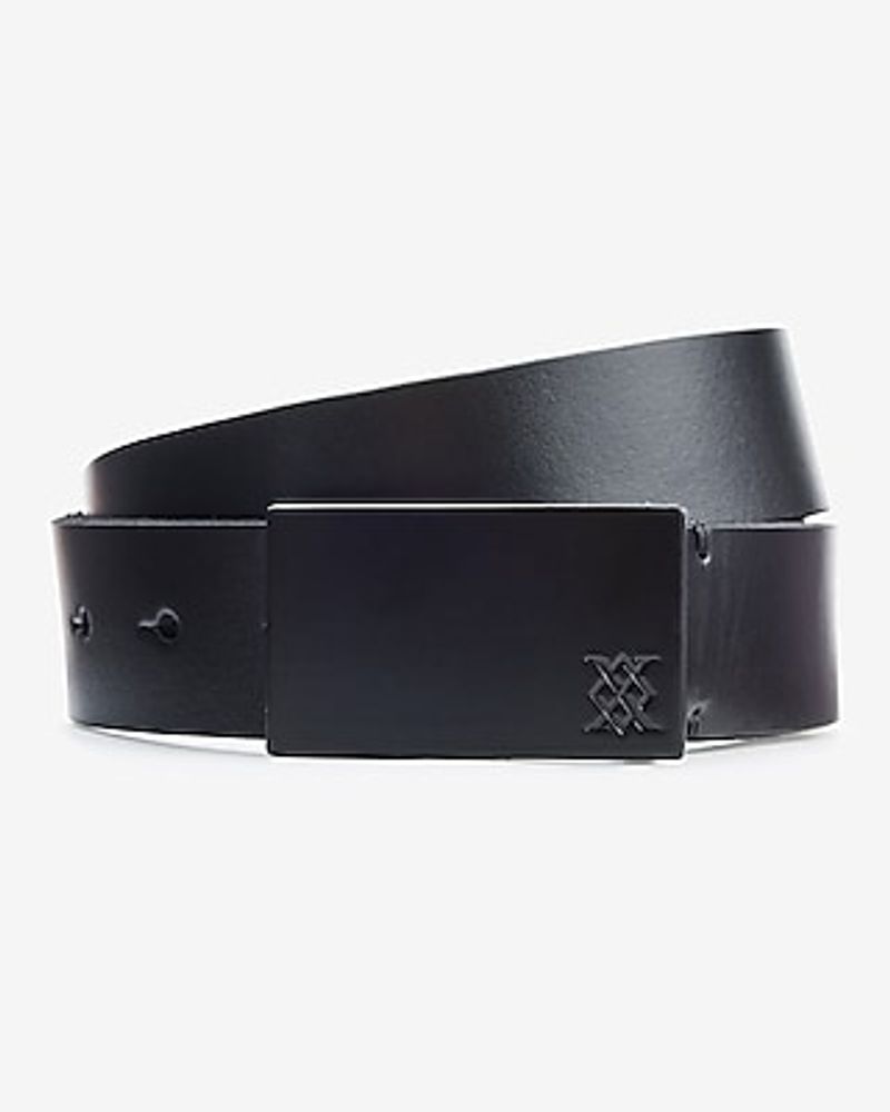 Logo plaque belt