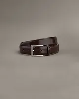 Edition Polished Dark Brown Genuine Leather Belt Brown Men's 40