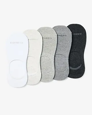 5 Pack Multi-Color No Show Socks Men's Multi-Color