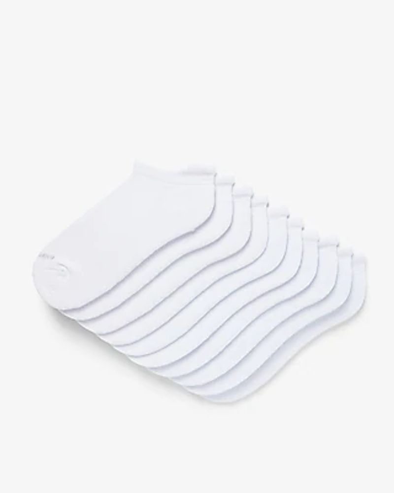 5 Pack White Ankle Socks