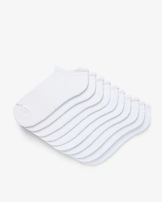 5 Pack White Ankle Socks Men's White