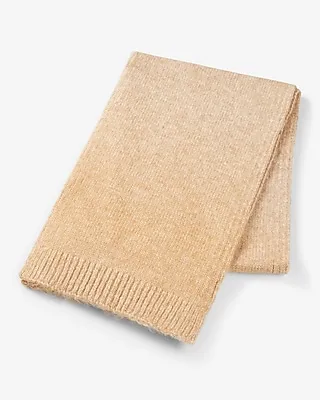 Camel Ombre Knit Scarf