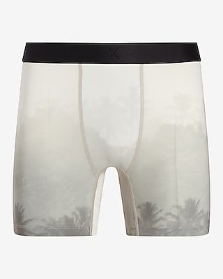 Island Palm 5 1/2" Moisture-Wicking Performance Boxer Briefs