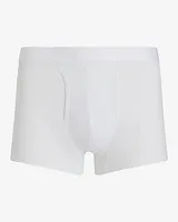 2 1/2" Cotton-Blend Trunks White Men's L