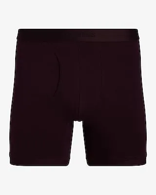 5 1/2" Cotton-Blend Boxer Briefs