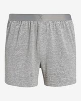 4" Moisture-Wicking Performance Boxers Gray Men's XL