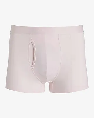 2 1/2" Cotton-Blend Trunks Pink Men's XL