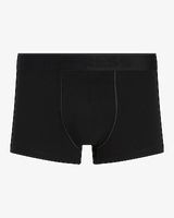 2 1/2" Cotton-Blend Trunks Black Men's L